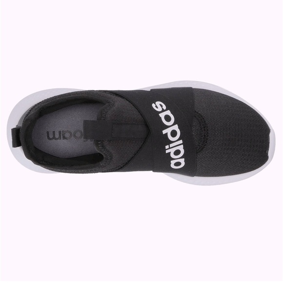 Adidas SUPER Cloudfoam Puremotion black AIR FLOW MESH slip on white bounce sole